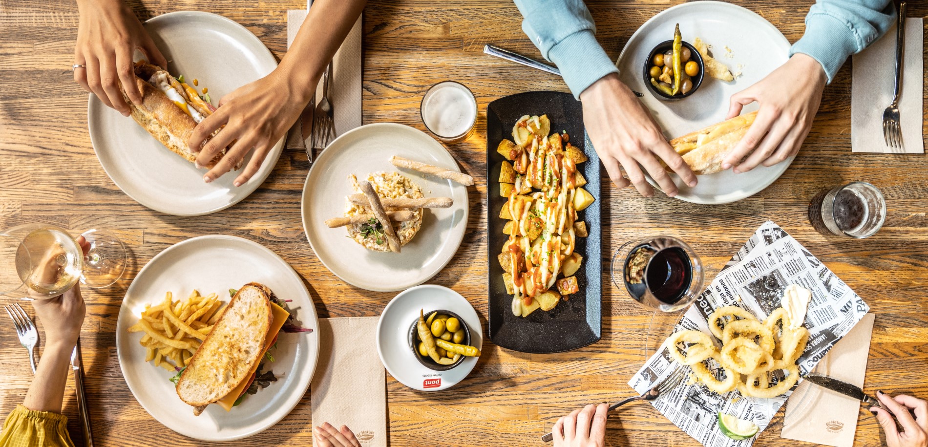 The menu of ELBAR 3696